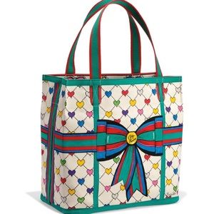 Brighton Retired Holiday Love & Joy Tote (Tom Clancy) NWT